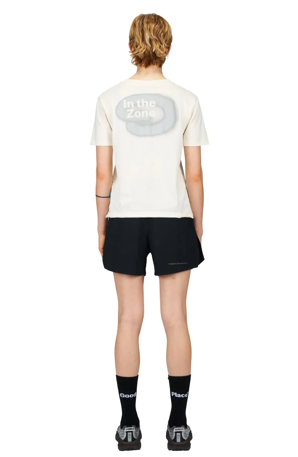 UNNA In The Zone Tee W T-Shirt Vanilla White