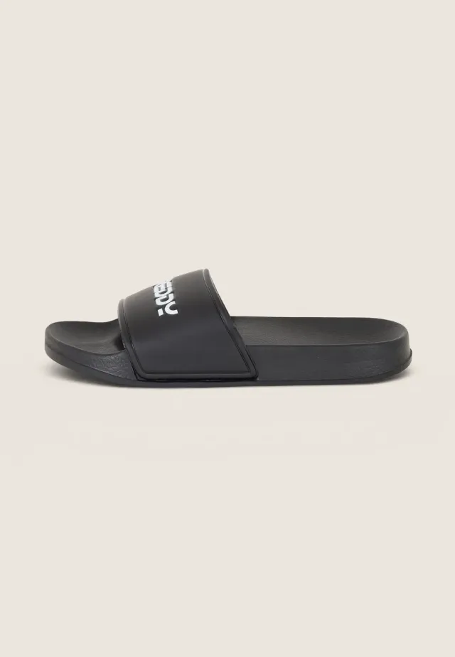 Freddy Maxi Logo Slides Damen Navy