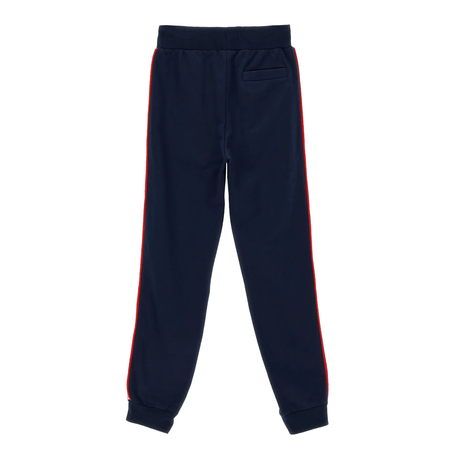 Freddy Kinder Jogginghose Baumwolle Blau Seitenstreifen