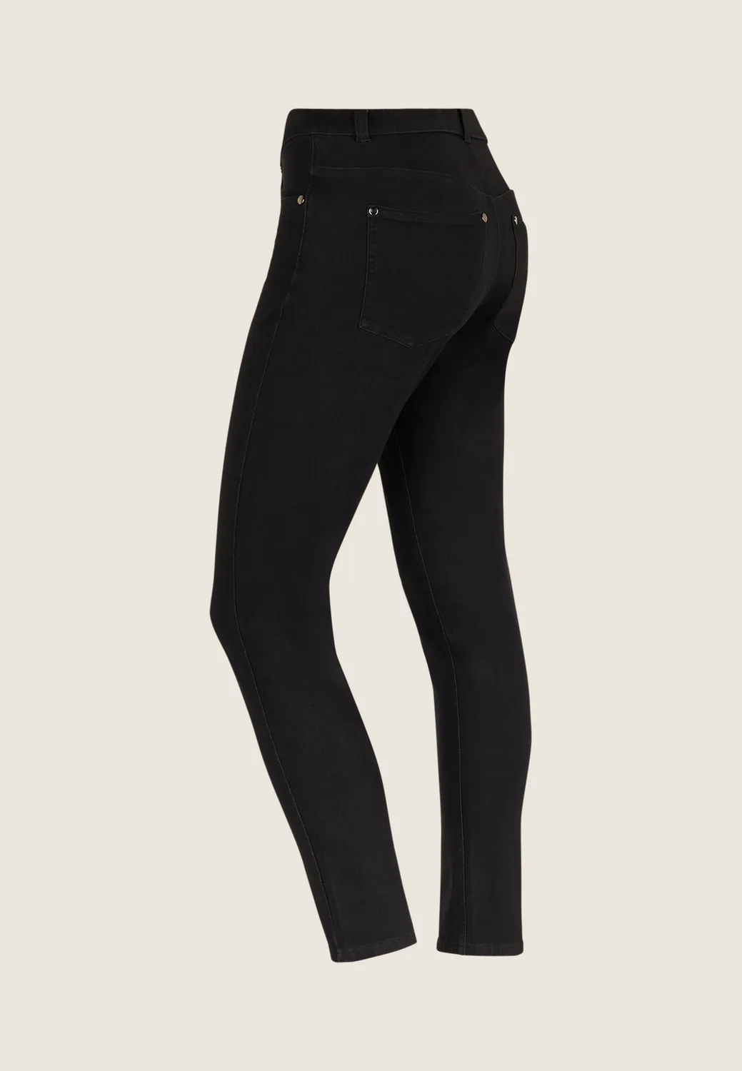 Freddy Bull Denim Skinny Jeans Damen Schwarz Used-Effekt
