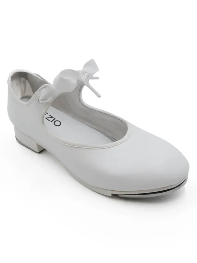 Capezio Shuffle 356CD Kinder Steppschuhe Weiß M