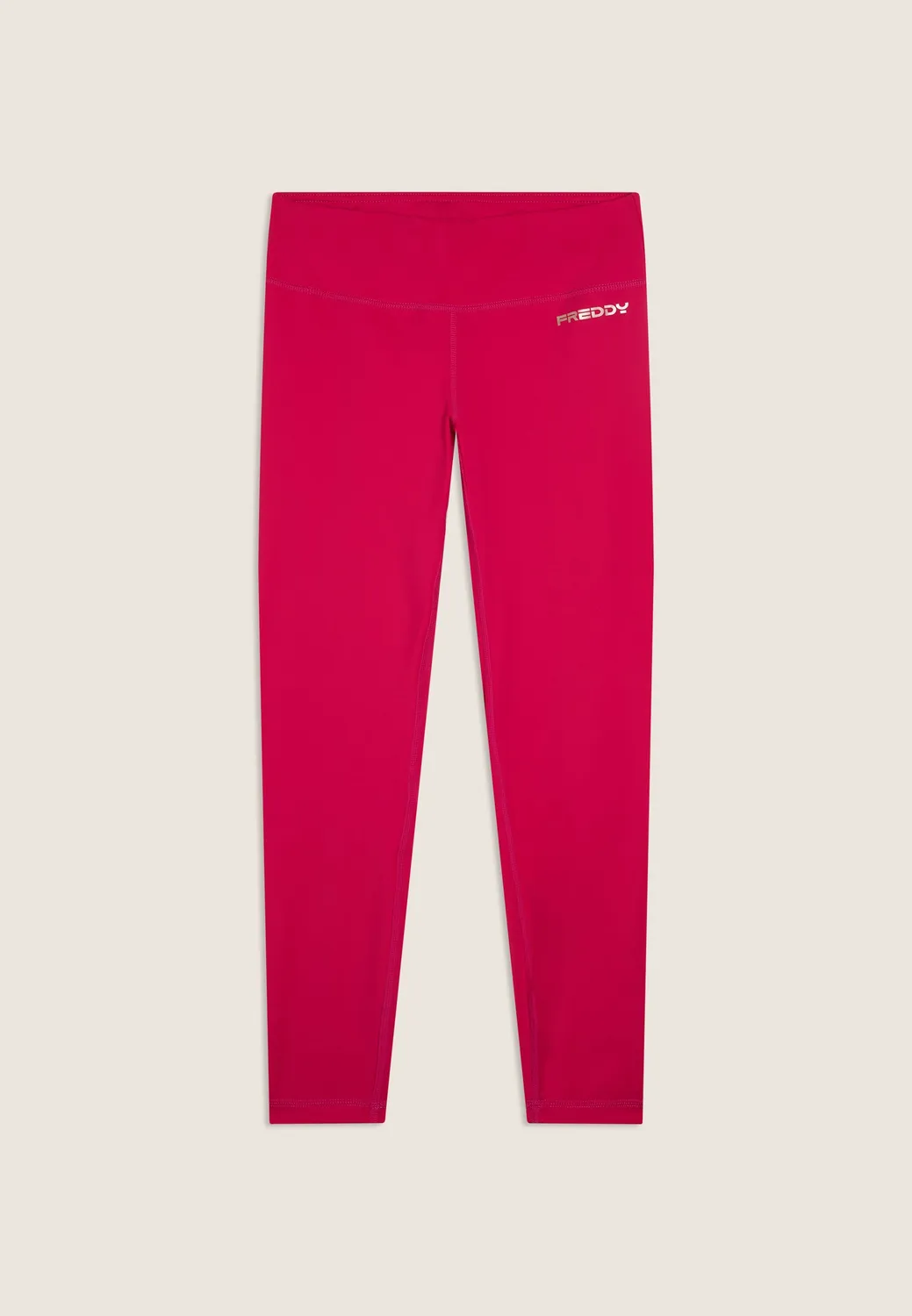 Freddy 7/8 Vita Alta Leggings Schwarz hoher Bund