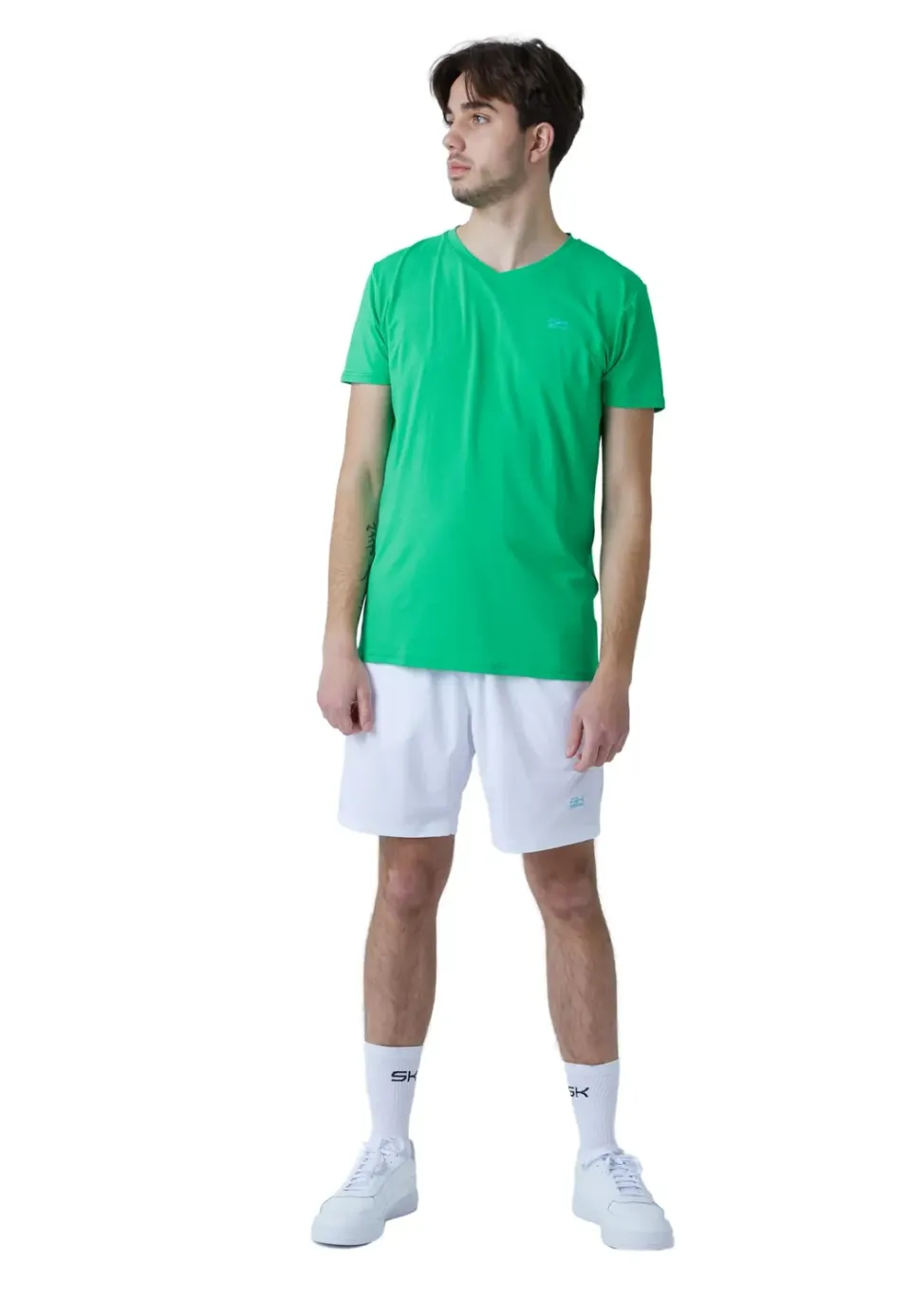 SPORTKIND T-Shirt V-Ausschnitt XL atmungsaktiv UV-Schutz