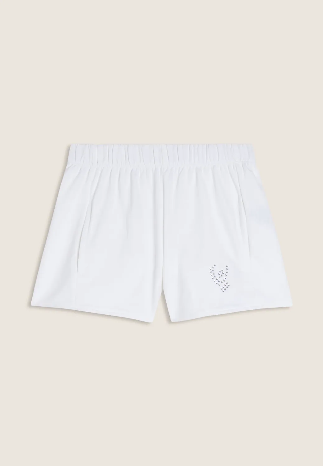 Freddy Kinder Shorts French Terry Schwarz Strass
