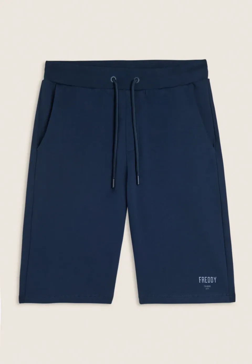 Freddy Bermuda Baumwolle Blau Taschen Regular Fit