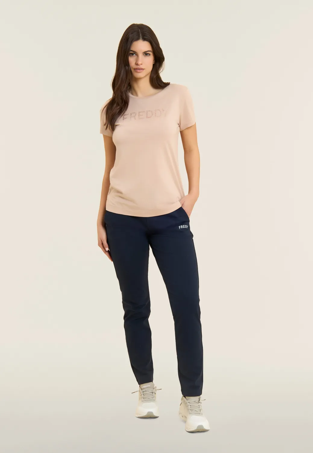 Freddy Jogginghose Schwarz M French Terry