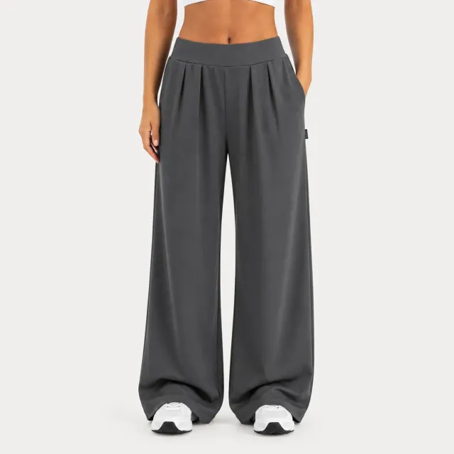 Smilodox Sorea Luvia Hose Damen Schwarz Loose Fit