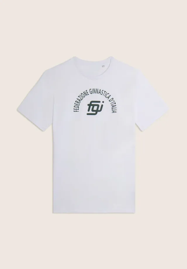 Freddy FGI T-Shirt Baumwolle Logo weiß