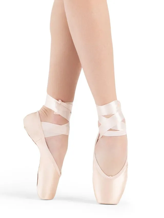 Capezio Classics Phoenix 1146W Spitzenschuhe Rosa Leder