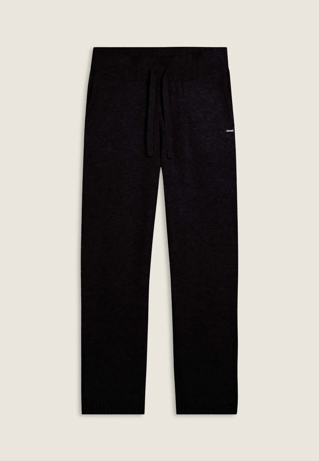 Freddy Damen Sporthose Grau Gerades Bein Taschen