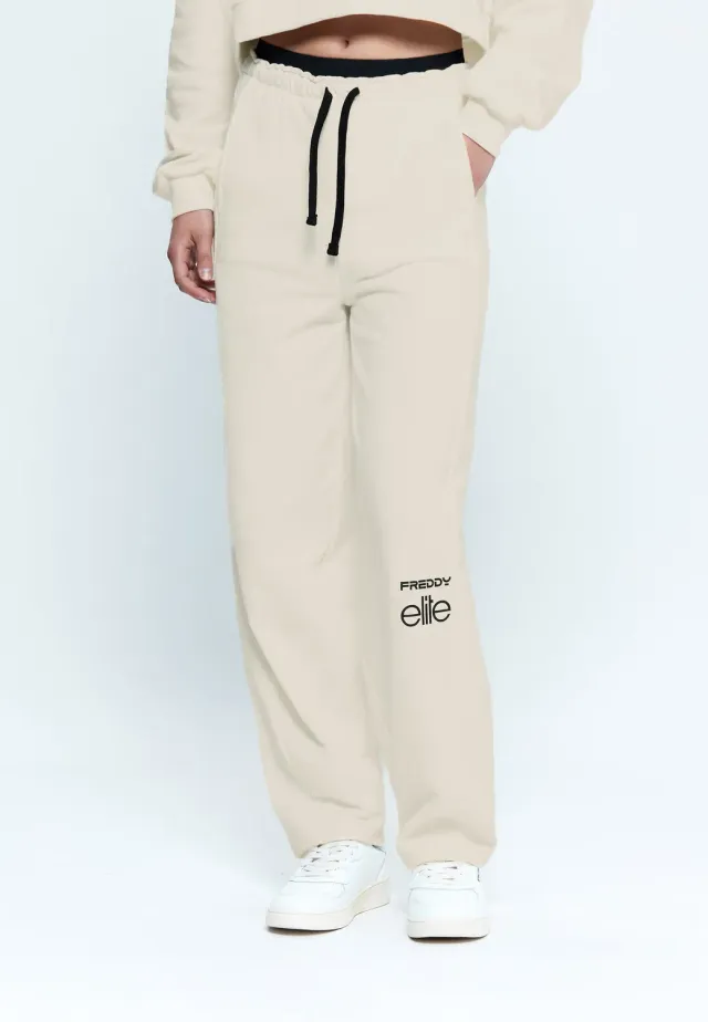 Freddy Elite x Freddy Sweathose Damen Grau Carrot