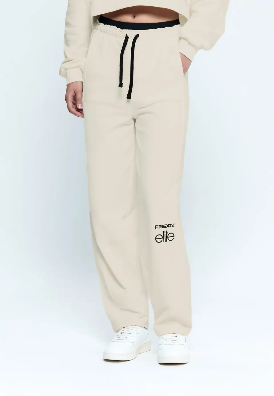 Freddy Elite x Freddy Sweathose Damen Grau Carrot