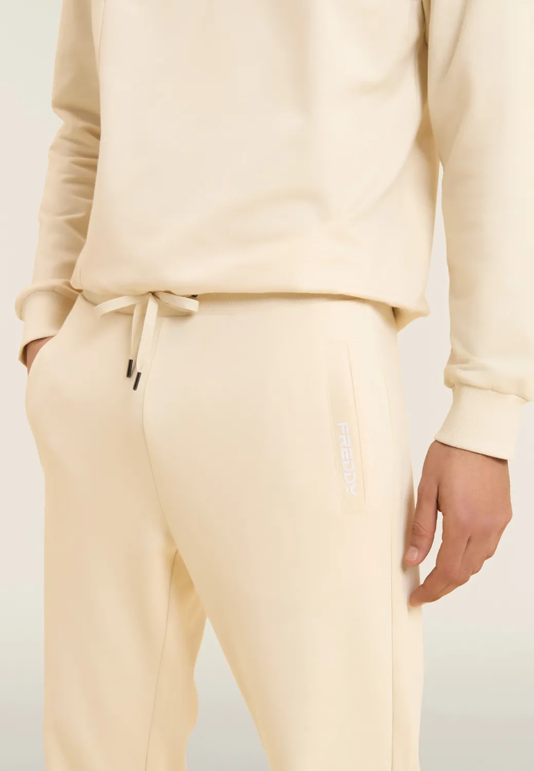 Freddy Sporthose Baumwolle Regular Bündchen