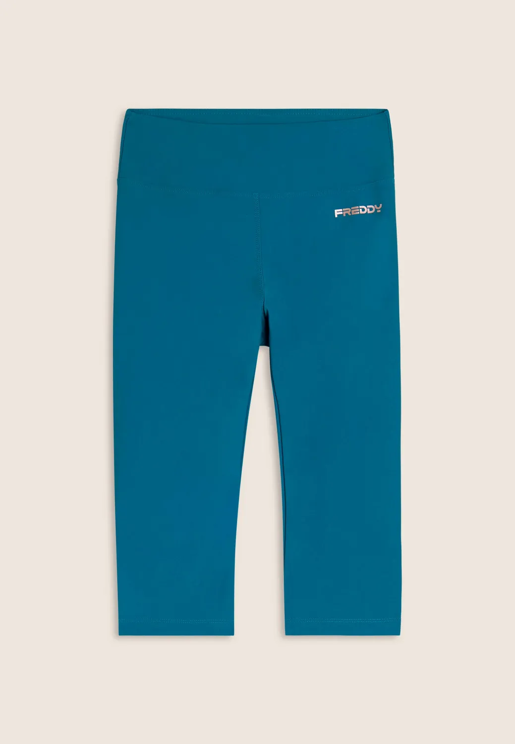 Freddy Corsaro Vita Alta Technik-Leggings Navy 3/4-Länge