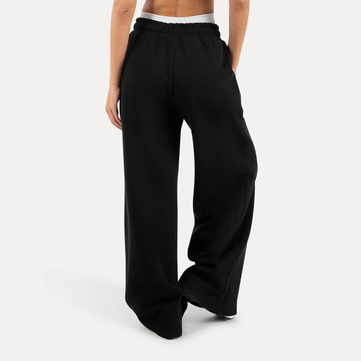Smilodox Thalea Jogginghose Damen Oversize weites Bein